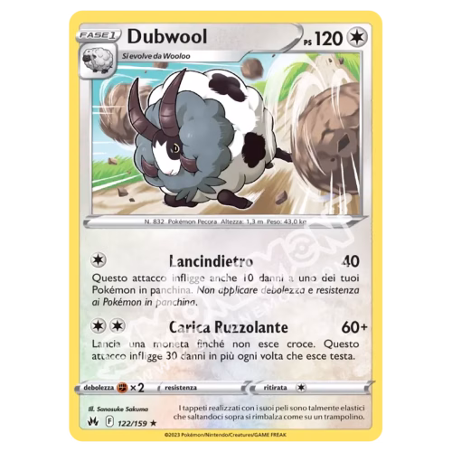 Dubwool 122/159 Zenit Regale (IT)