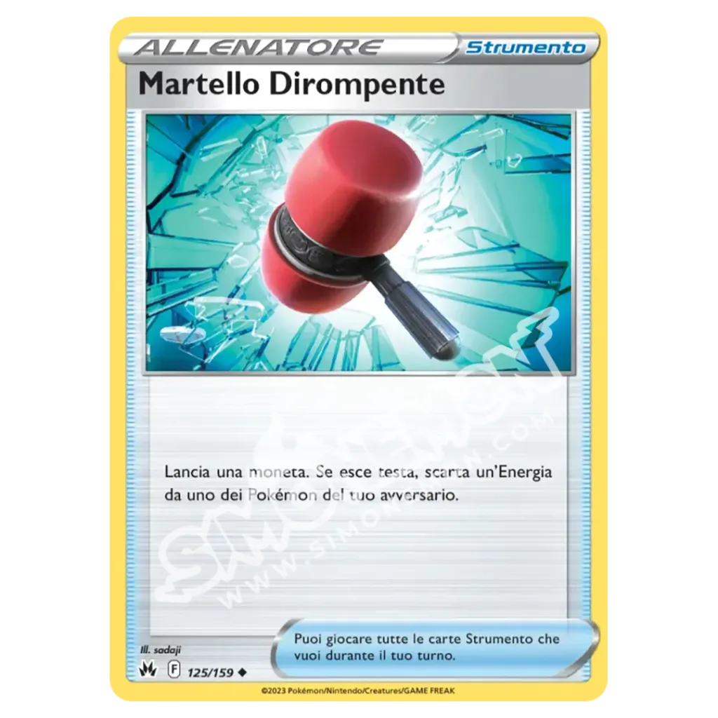Martello Dirompente 125/159 Zenit Regale Reverse (IT)