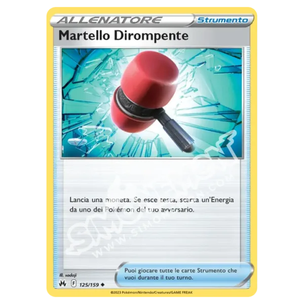 Martello Dirompente 125/159 Zenit Regale Reverse (IT)