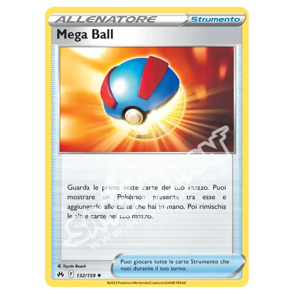 Mega Ball 132/159 Zenit Regale Reverse (IT)