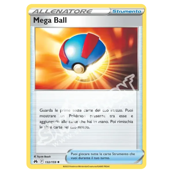 Mega Ball 132/159 Zenit Regale Reverse (IT)