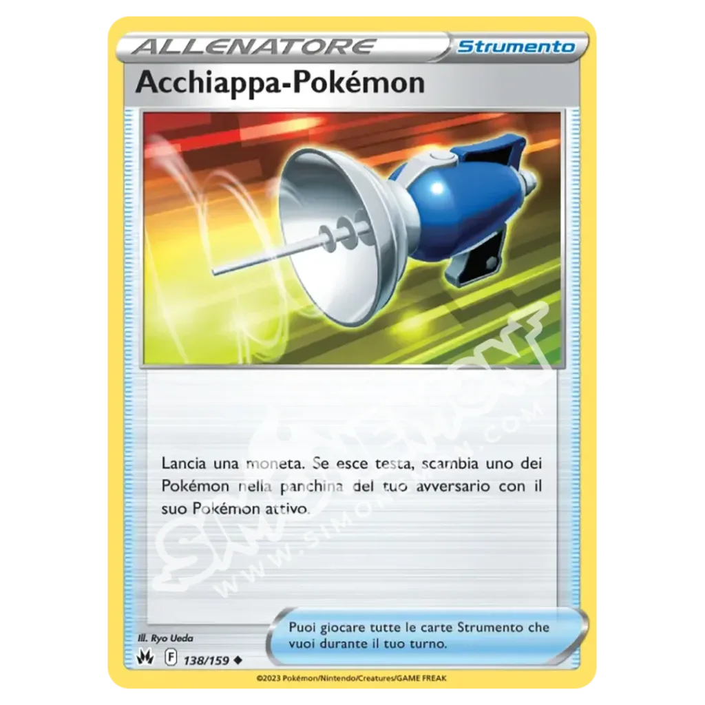 Acchiappa-Pokémon 138/159 Zenit Regale Reverse (IT)