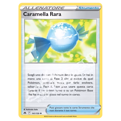 Caramella Rara 141/159 Zenit Regale Reverse (IT)