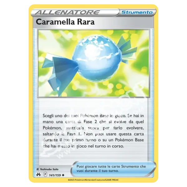 Caramella Rara 141/159 Zenit Regale Reverse (IT)