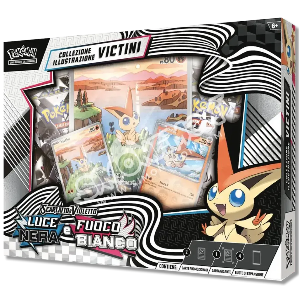 Collezione Illustrazione Victini - Luce Nera e Fuoco Bianco