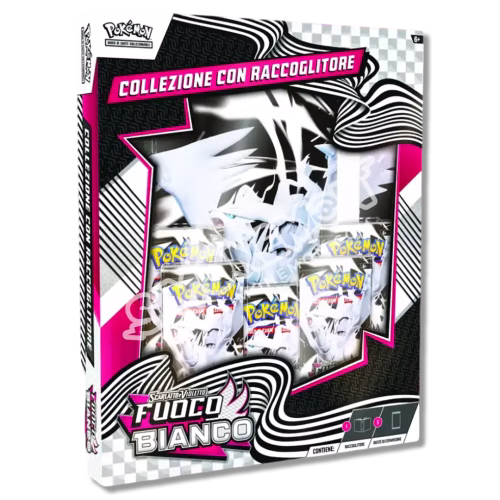 Collezione con Raccoglitore Fuoco Bianco