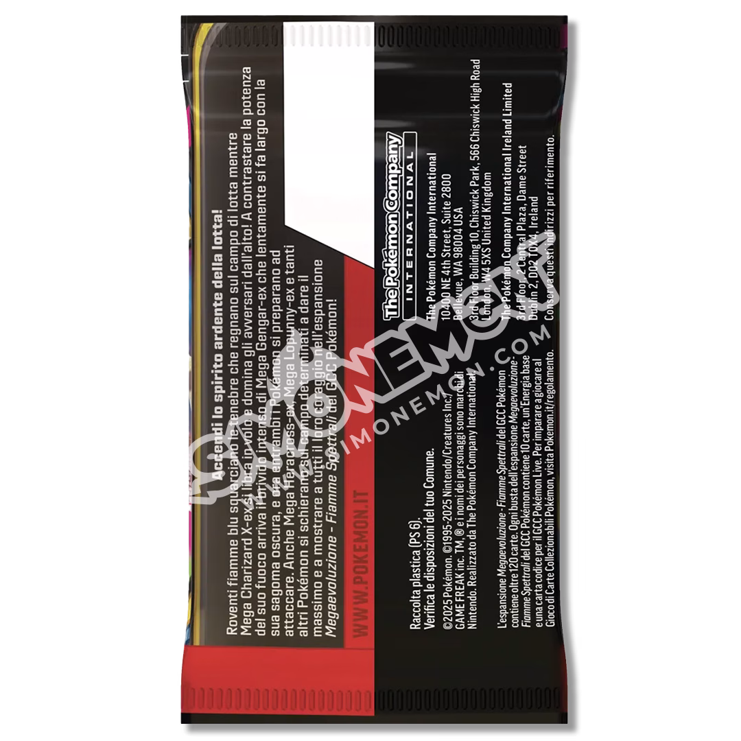 Bustina Fiamme Spettrali - 10 Carte (IT)