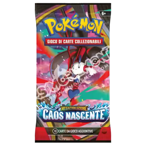 Set di carte Pokémon Caos Nascente, collezionabili e per gioco.