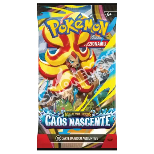 Set di carte Pokémon Caos Nascente, gioco di carte collezionabili.
