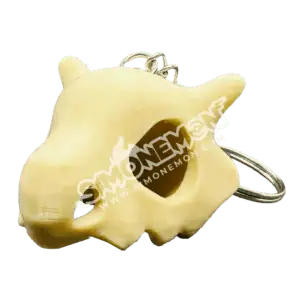 Portachiavi Teschio di Cubone Pokémon 3D