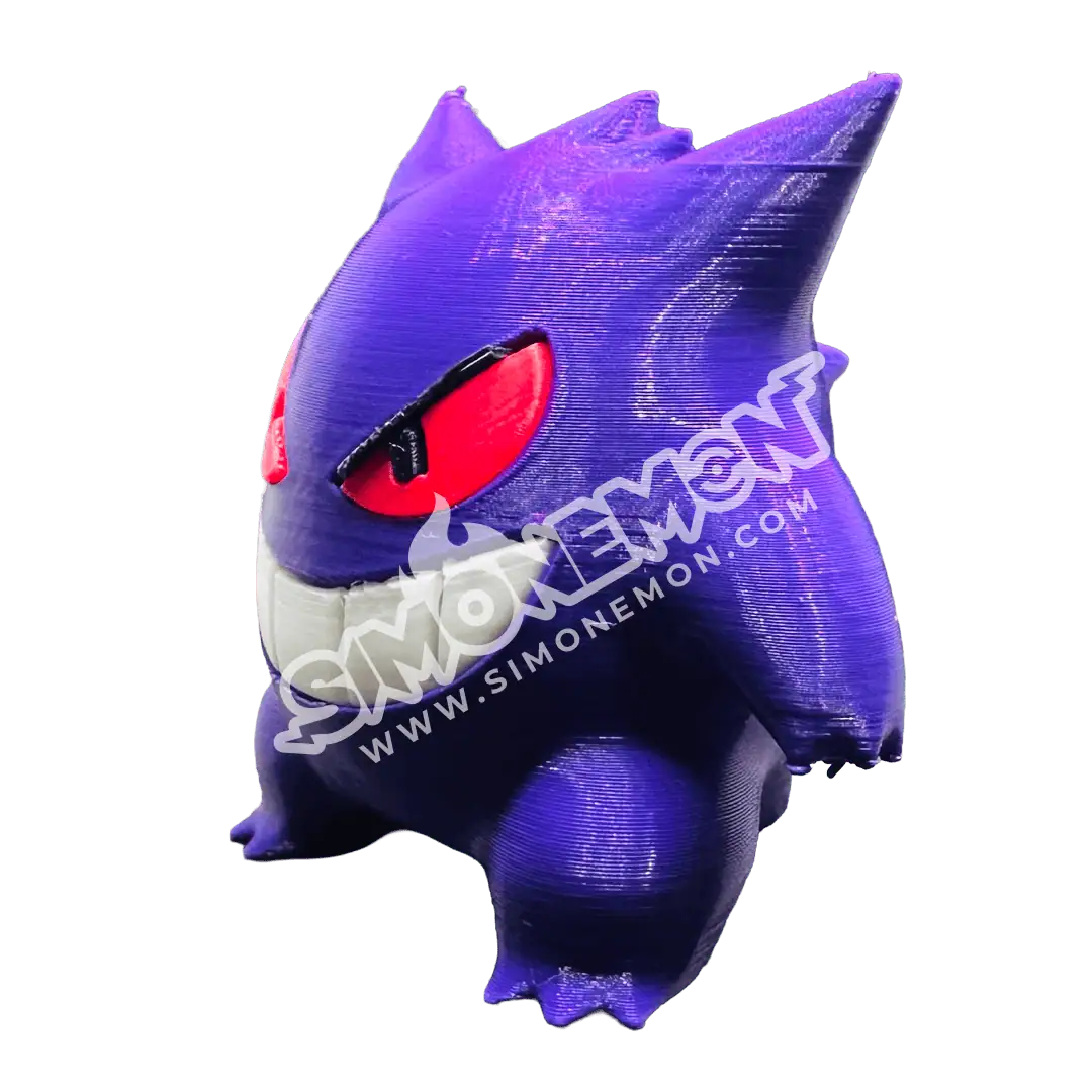 Peluches di Gengar, Pokémon misterioso e spettrale.