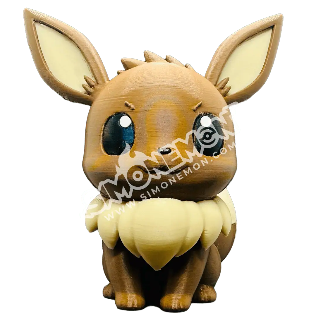 Figura decorativa di un cucciolo di cervo in stile kawaii.