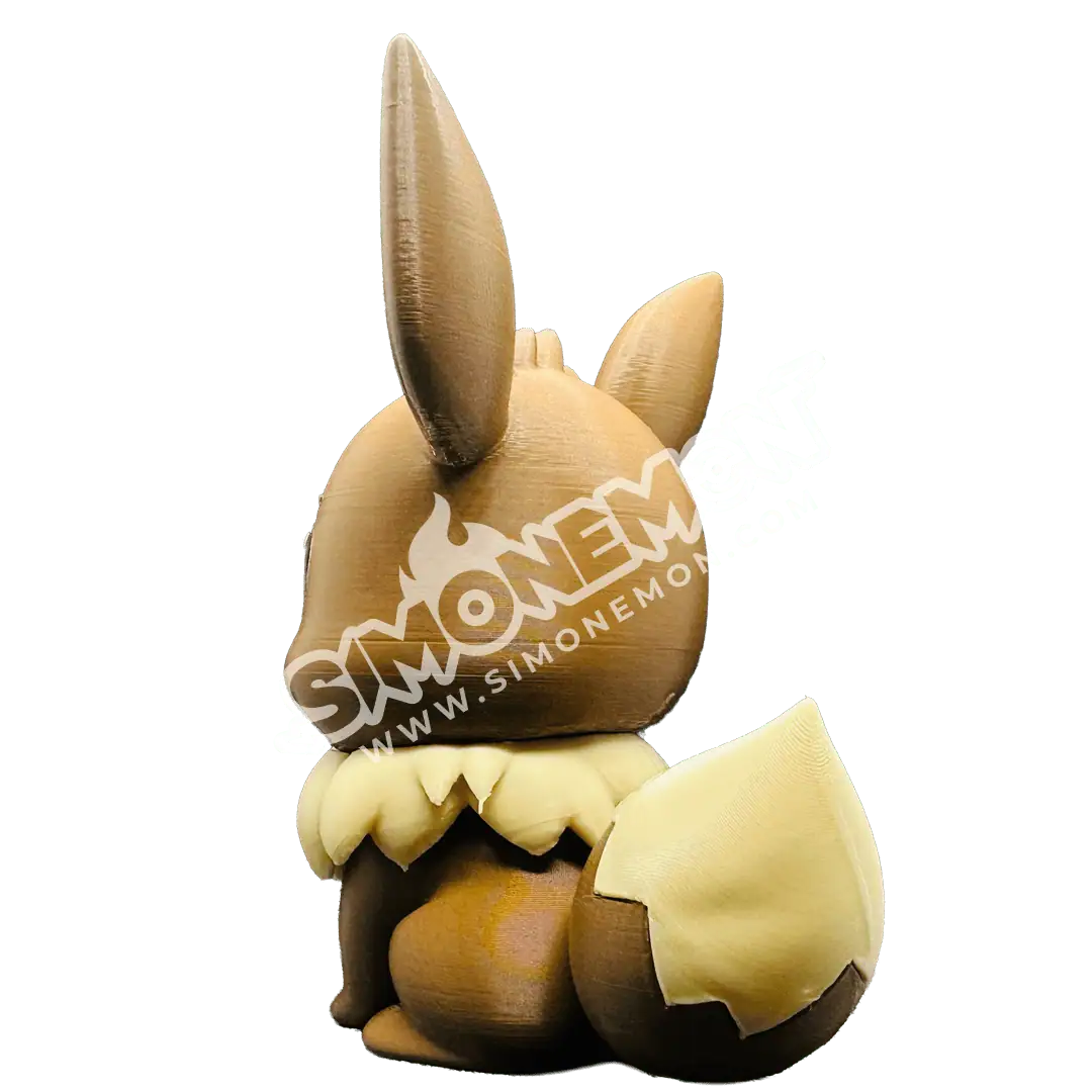 Coniglio di cioccolato con dettagli realistici e decorazioni eleganti.