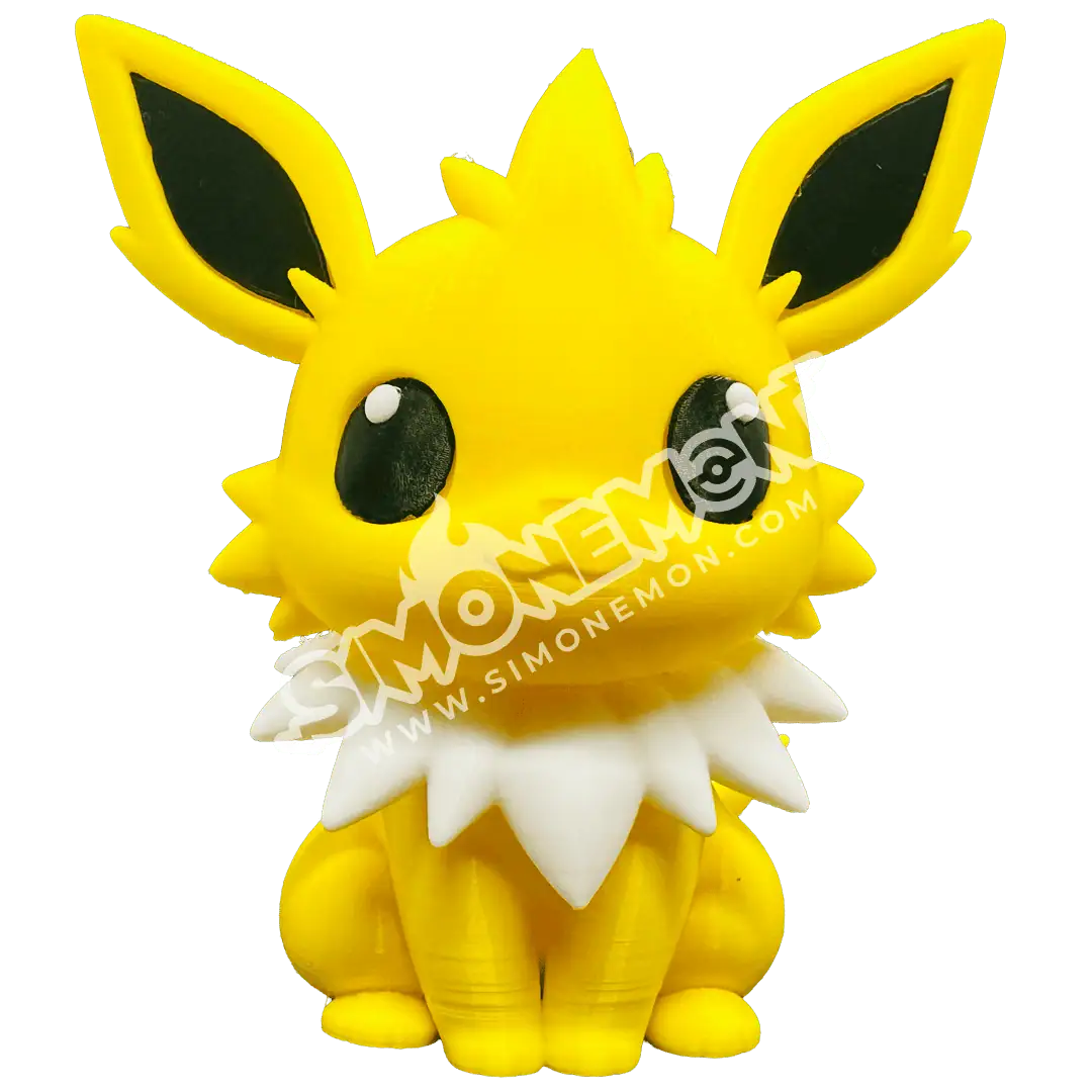 SimoneMon Pikachu figura da collezione in stile Funko Pop.