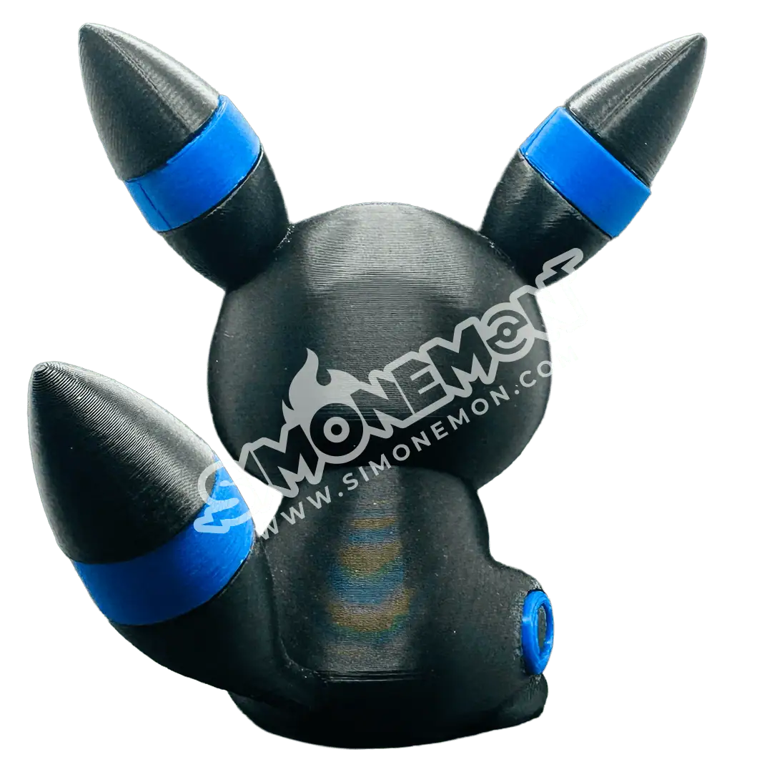 Pupazzo di Pokémon con colori nero e blu, design di alta qualità .