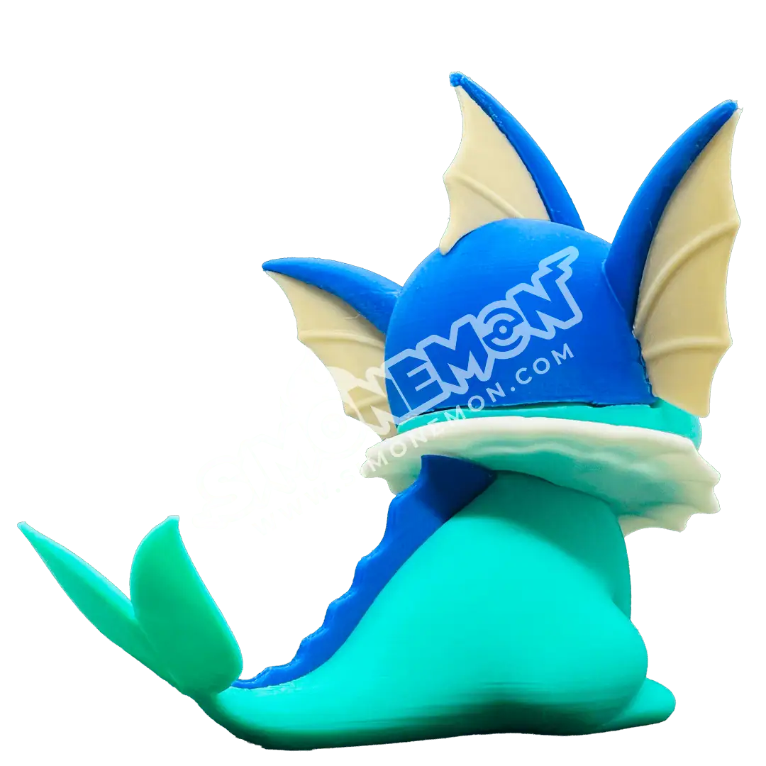 Draghetto blu con ali e coda, mascotte di Simonemon.com.