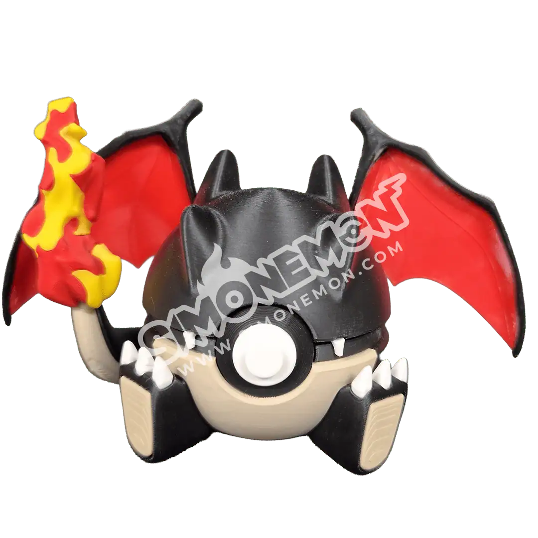 Figura Funko di Gyarados, Pokémon con ali rosse e fiamme sulla coda.