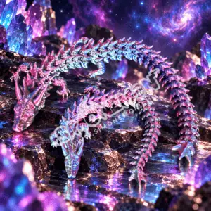 Drago di Cristallo Galassia Articolato