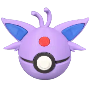 Pokeball Espeon 3D da Esposizione