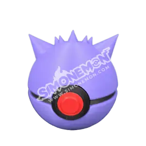 Pokeball Gengar 3D da Esposizione