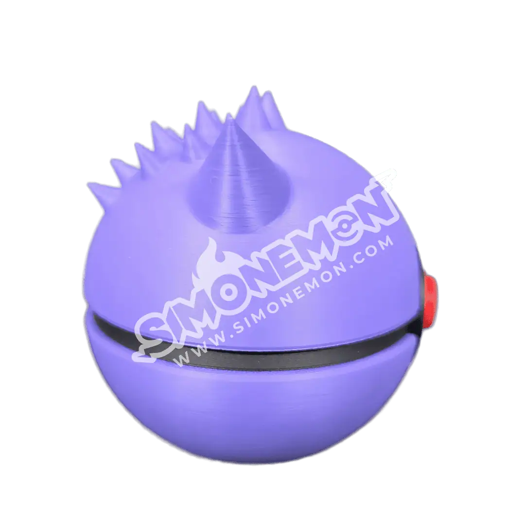Palla antistress in silicone con punteggi e sporgenze per massaggi.
