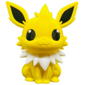 Statuetta Jolteon Chibi 3D da 10 cm