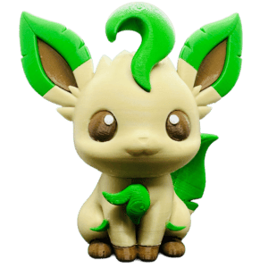 Statuetta Leafeon Chibi 3D