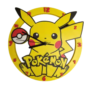 Orologio da Parete Pokémon Pikachu