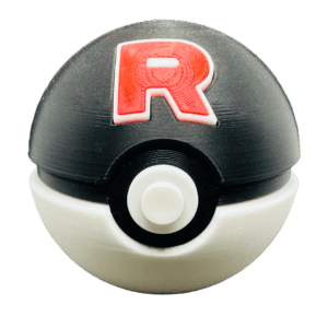 Pokeball Team Rocket 3D