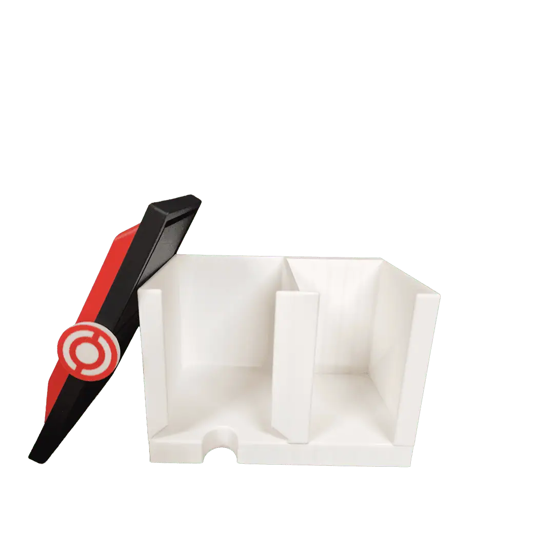 Box di gioco con accessori per il tiro a segno e bersaglio Target.