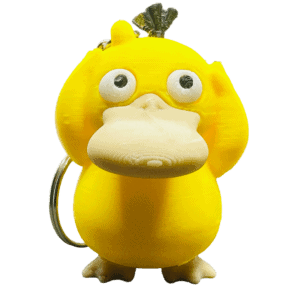 Portachiavi Psyduck Pokémon 3D