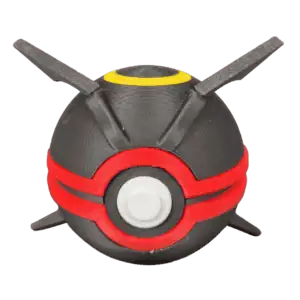 Pokeball Rayquaza Shiny 3D da Esposizione