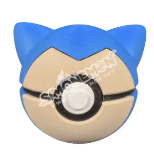 Pokeball Snorlax 3D da Esposizione