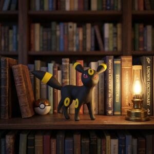 Statua Umbreon in Piedi