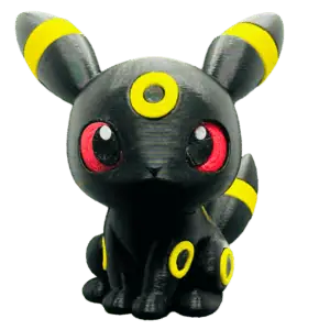 Statuetta Umbreon Chibi 3D