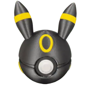 Pokeball Umbreon 3D da Esposizione
